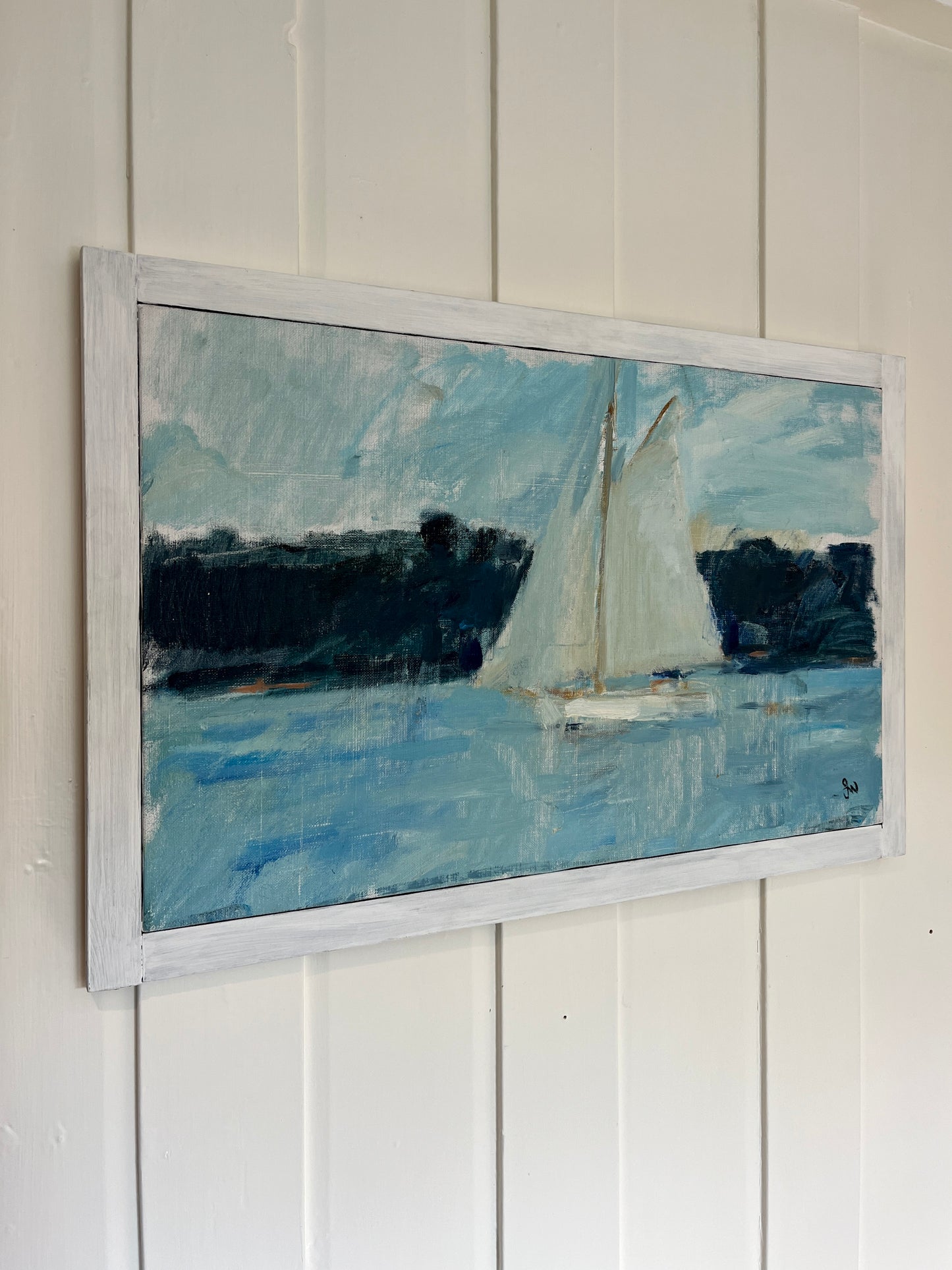 White Sailboat
