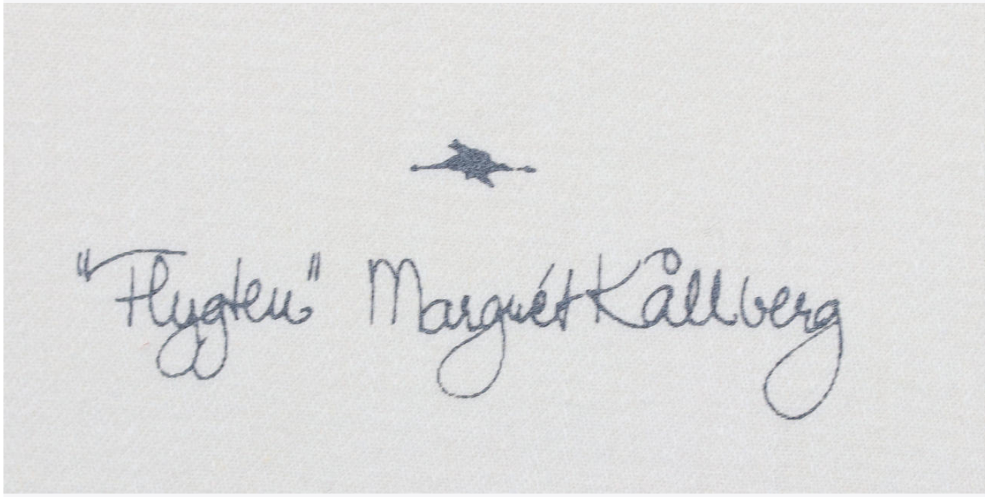 Flying Cranes Textile Print