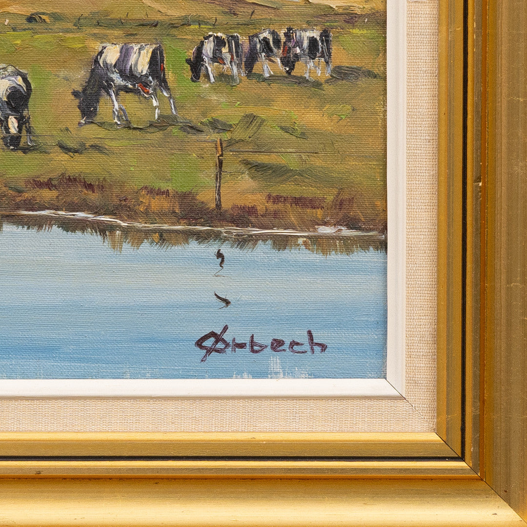 Cows by The River