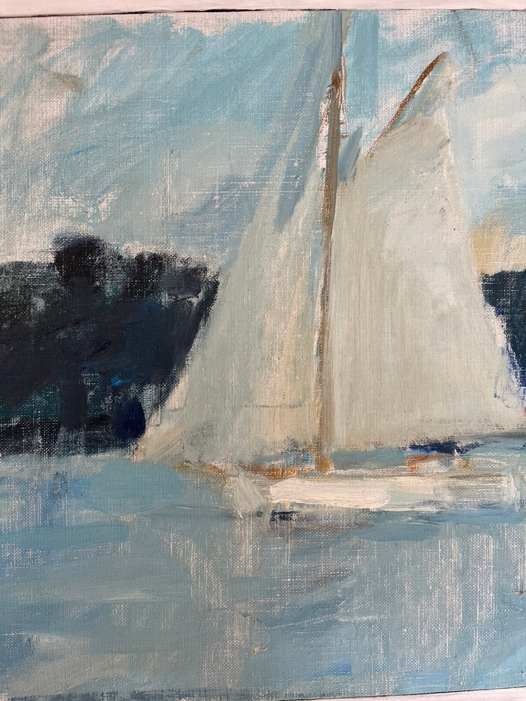 White Sailboat