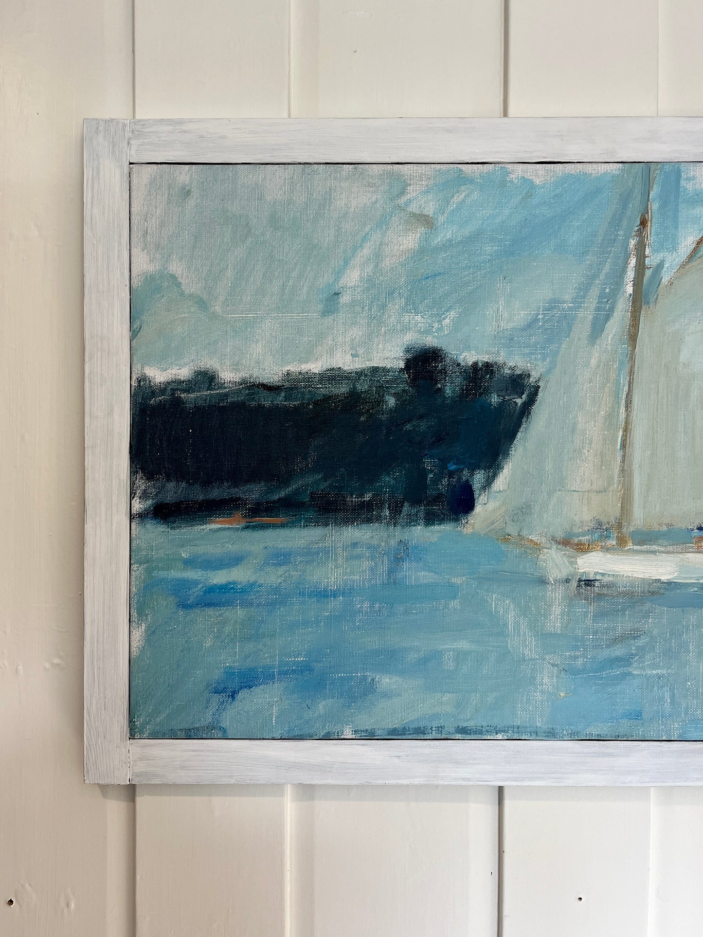 White Sailboat