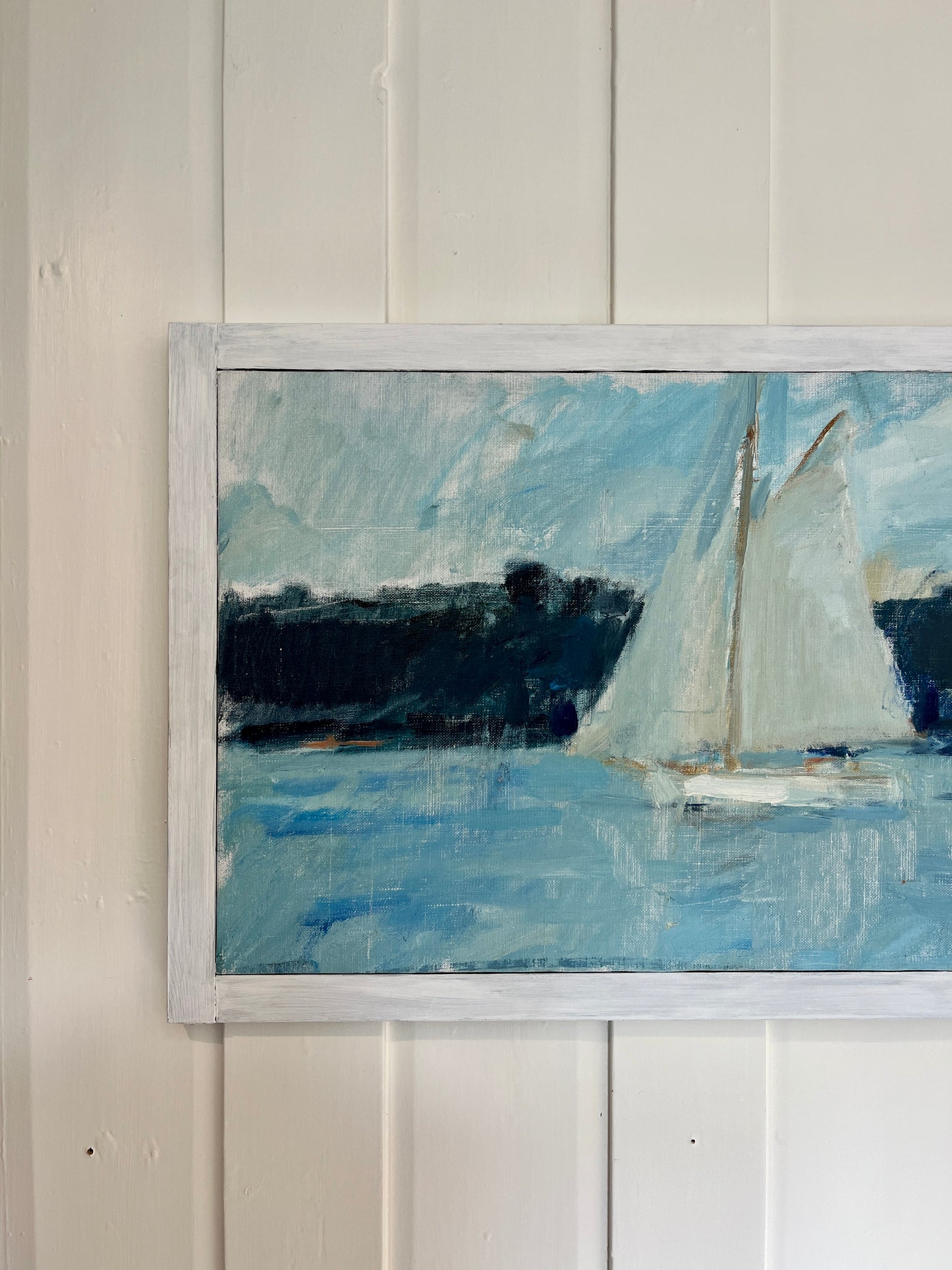White Sailboat