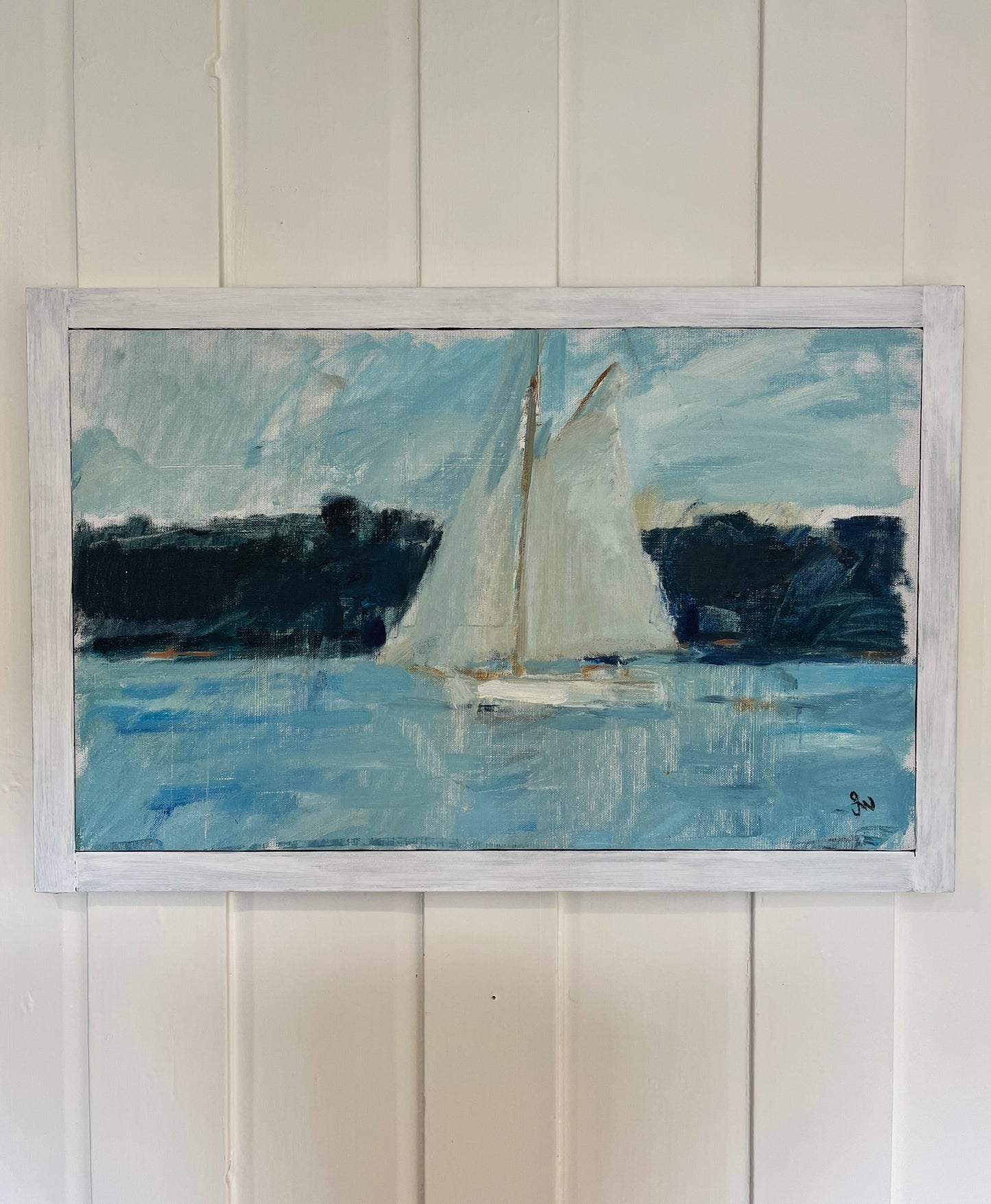 White Sailboat
