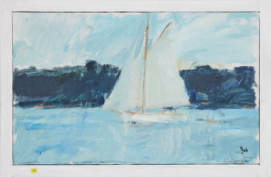 White Sailboat