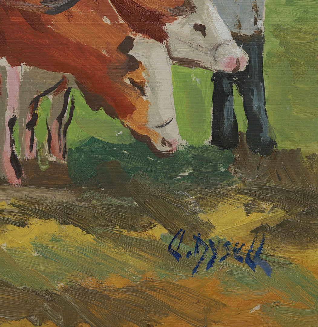 Cows at Harvest