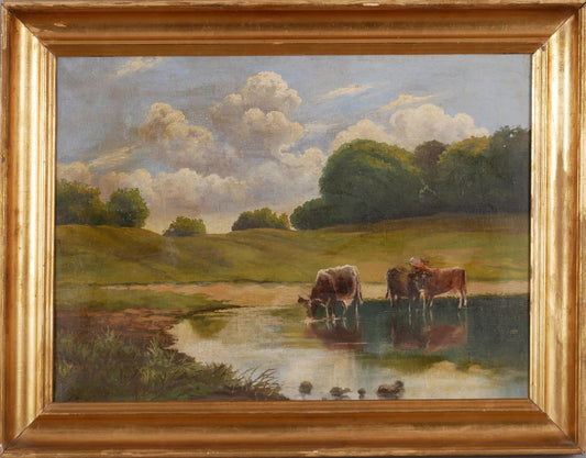 Cows At The Lake