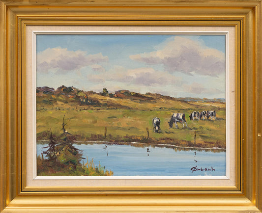 Cows by The River